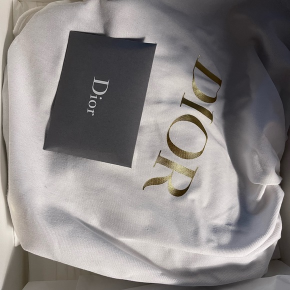 Dior Matte Black Saddle Bag - Picture 4 of 5